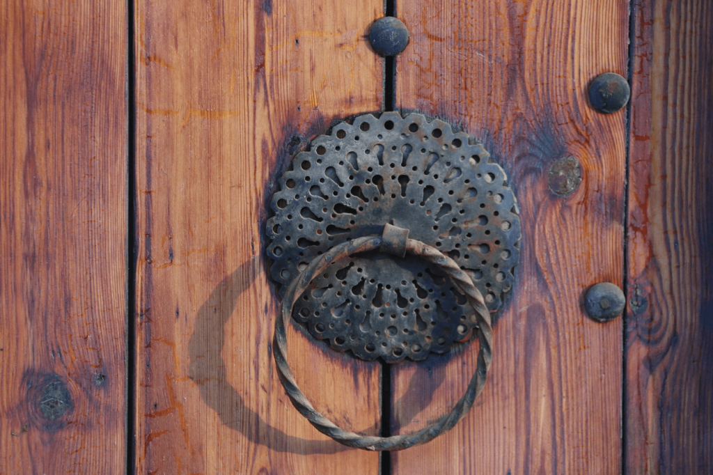 Door knocker in Bosnia